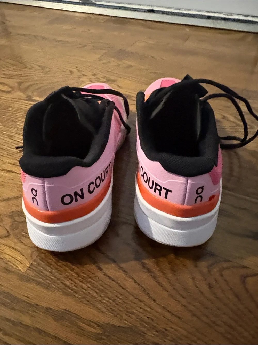On Running Roger Pro Fire hard court Tennis Shoe